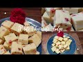 White chocolate fudge  fudge with red berries  mikkis kitchen