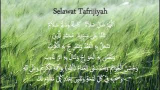 Selawat Tafrijiyah
