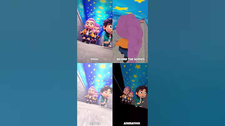 Rumi and Seong Gi-hun running from Demon Rumi 😈 (Behind The Scenes)