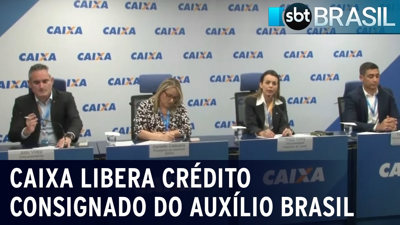 Caixa libera crédito consignado do Auxílio Brasil | SBT Brasil (11/10/22)