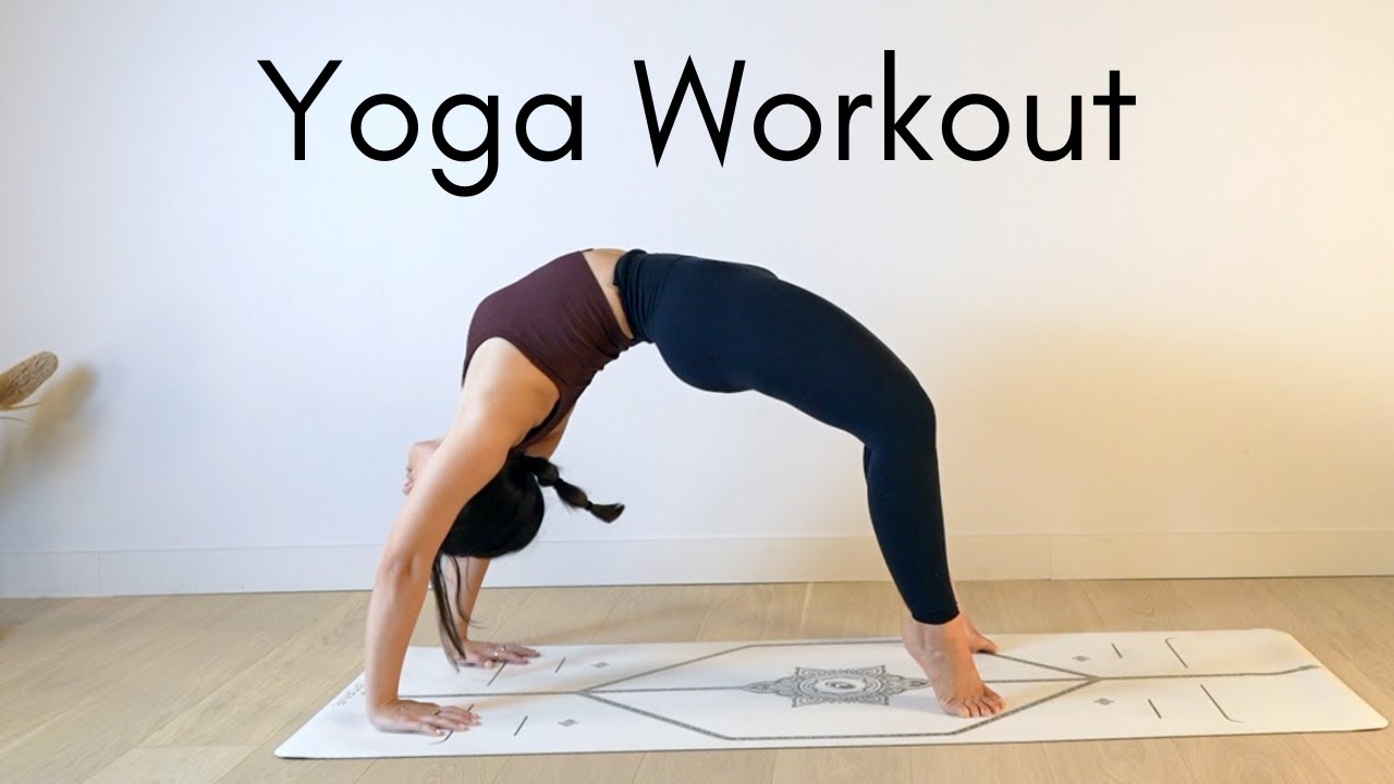 20 min Yoga Workout - Yoga per la forza e gli inarcamenti - YouTube