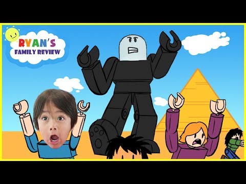 Roblox Survive The Giant Let S Play With Ryan S Family Review - nombres de youtubers de roblox roblox com games flee the facility