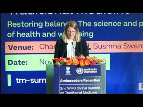 Ambassadors Reception - 2nd WHO Global Summit on Traditional Medicine