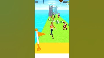 Run Rich 3D Level 1654 Gameplay Walkthrough Android #Shorts