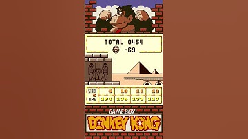 Game Boy Donkey Kong Level A Day: 5-12 Cutscene