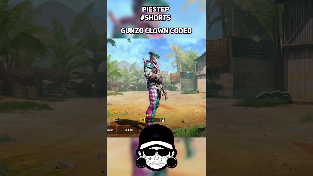 *NEW* GUNZO CLOWN CODED Call of Duty: Mobile #Shorts Piestep - YouTube