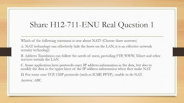 Passed HCNA Security H12-711-ENU Exam with 920, Share H12-711-ENU Questions