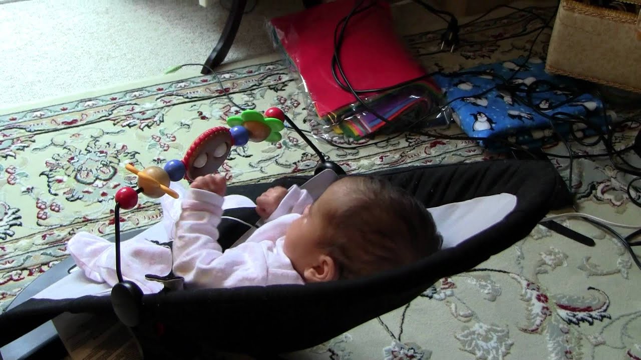 2 months old baby playing YouTube