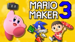 Adding NEW Character Power-ups for Super Mario Maker 3