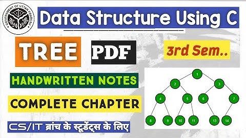 Tree । Data Structure Using C। 🔥handwritten notes।🔥 complete chapter pdf 🔥DSC 👍@Exam_Lok