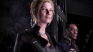Mass Effect 3 (1.2) On the way to the spaceport (+Kaidan) (Olivia Shepard)