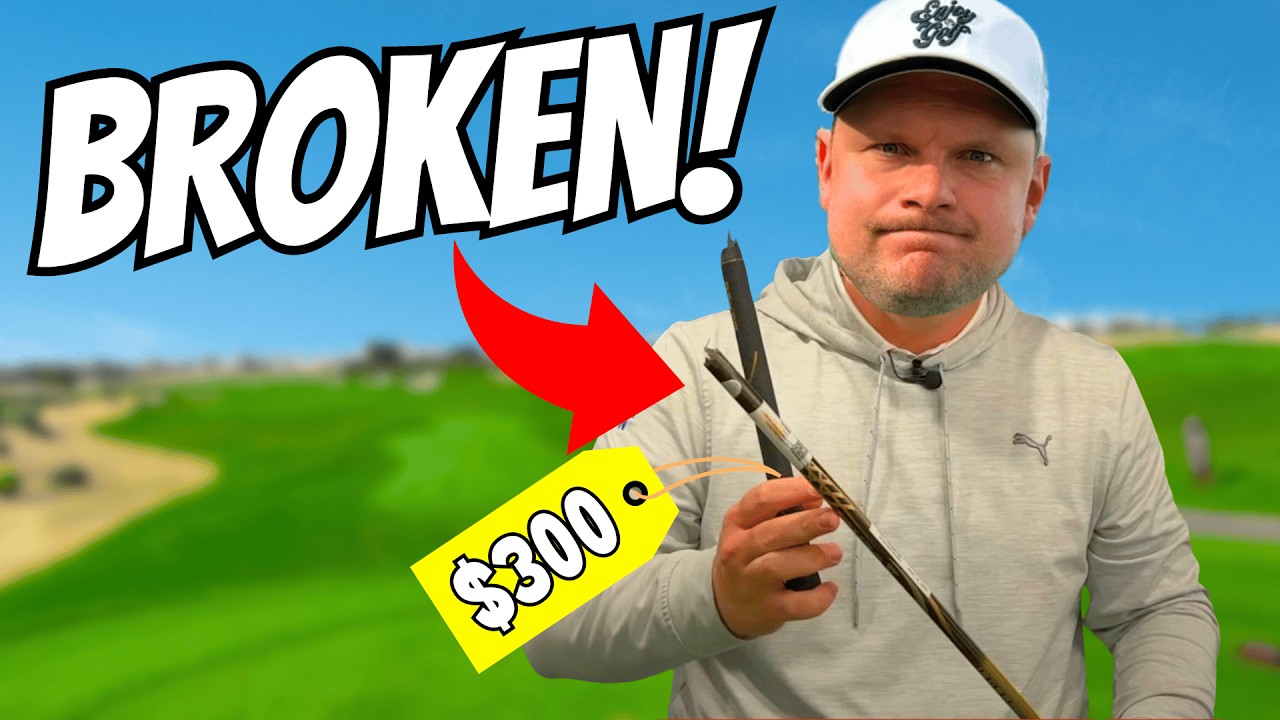 I Can't Believe This EXPENSIVE Golf Club BROKE… WASTE OF MONEY