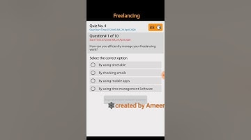 Freelancing Quiz 4 Batch 6