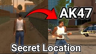 GTA San Andreas - SECRET AK-47 Location (Early & Easy!) - Best Weapon Guide! How To Get All The Ak 47 Weapons At The Beginning In Gta San Andreas All Locations