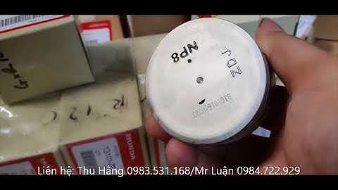 (Chuyên phụ tùng đầm cóc mikasa MT66-MT77 chính hãng) pistong động cơ GXR120, pistong đầm 77