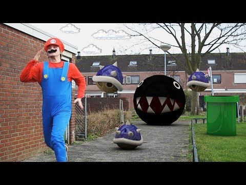 Real life Video Games - Super Mario The Koopa Chase