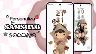 ✿ PERSONALIZE YOUR SAMSUNG WITH ME 🍓 | 3D Lock Screen ₊˚⊹♡ screenshot 4