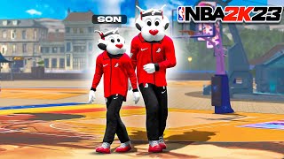 I Played Nba 2K23 With My Son Again But His Mom Stopped Us Nba 2K23