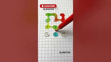 Draw a Checkered Path With Numbers 1 and 12? #drawing #line #maths #quiz #shorts  #brainchallenge