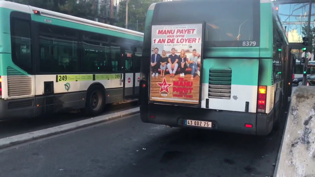OMG UN BUS DE LA RATP PREND FEUX NO FAKE  🔥