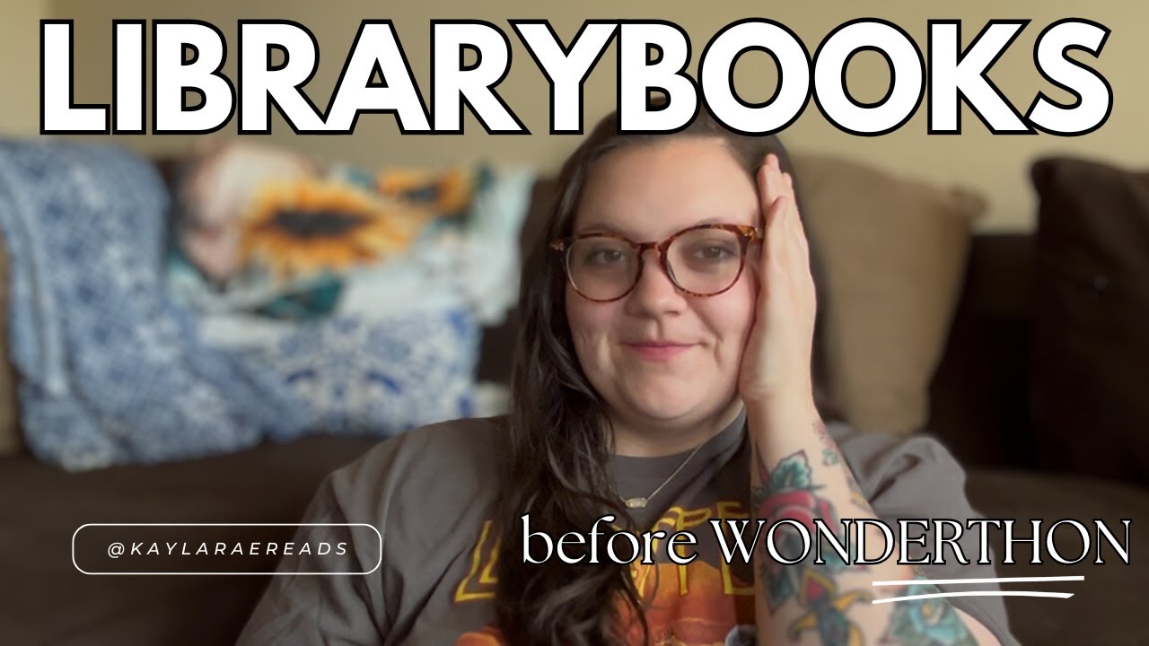 the most chaotic reading vlog EVER // reading my library books before wonderthon