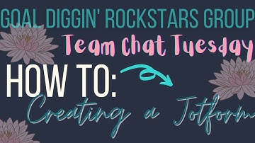 How to: Creating a Jotform