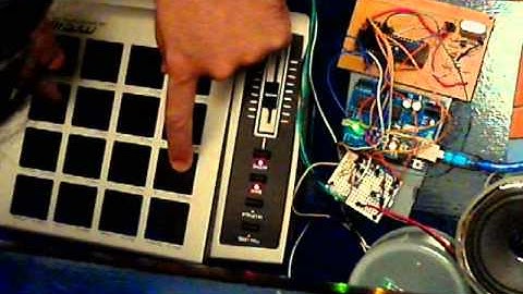 WIP: Atari 2600 TIA + Arduino + MIDI + Akai MPD-16 [acidotunismo.com]