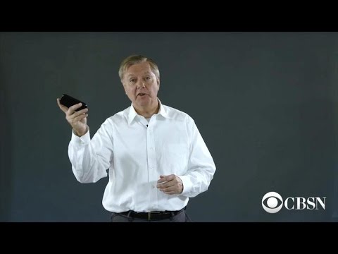 How to destroy your phone, featuring Sen. Lindsey Graham