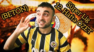 Süper Li̇g 12. Hafta Özet Beton Parodi̇