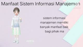 Sistem Informasi Manajemen                  Pembahasan perkembangan, pengertian, fungsi, dan manfaat