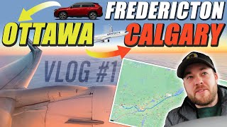 Travelling to Calgary! Trip Vlog #1