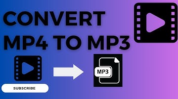 How To Convert Video File To MP3 | MP4 To Mp3