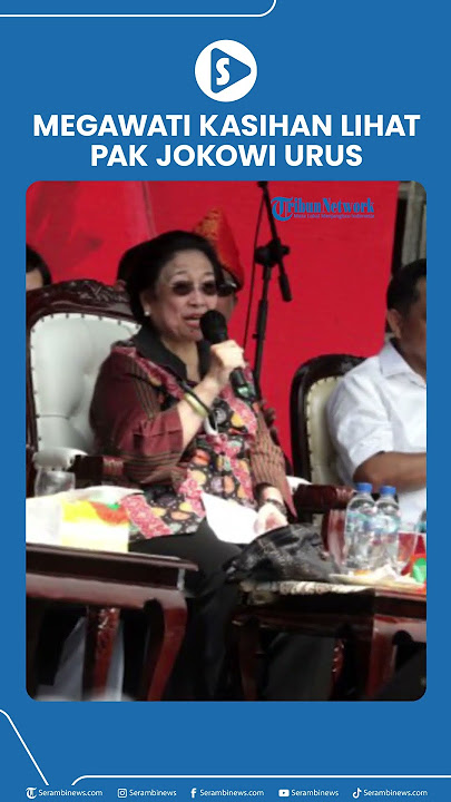 Megawati Kasihan Lihat Pak Jokowi Mengurus Negara