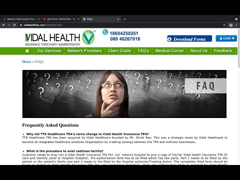 FAQs on Vidal Health