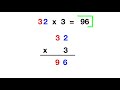 Multiplication Using the Standard Method Quiz