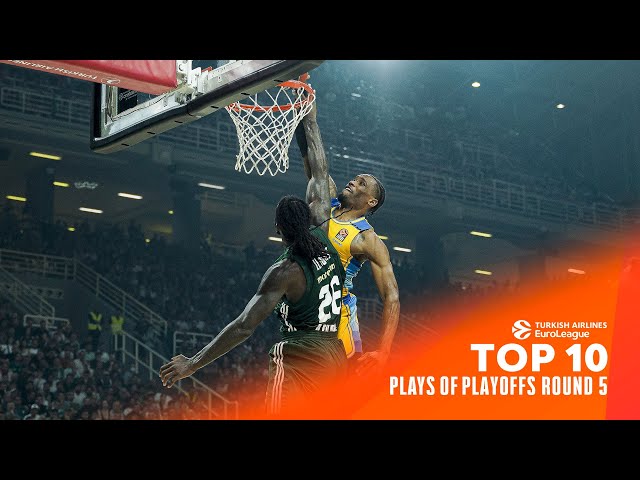 TOP 10 Plays - MUST SEE ACTIONS | PLAYOFFS GAME 5 | 2023-24 Turkish Airlines EuroLeague class=