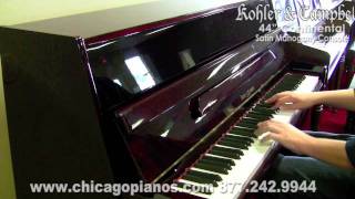 Used Kohler Campbell Continental Console Piano in Chicago