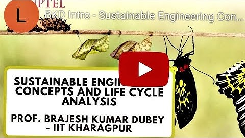 sustainable engineering concept and life cycle analysis week 0 week 1 and week 2 assignment answers
