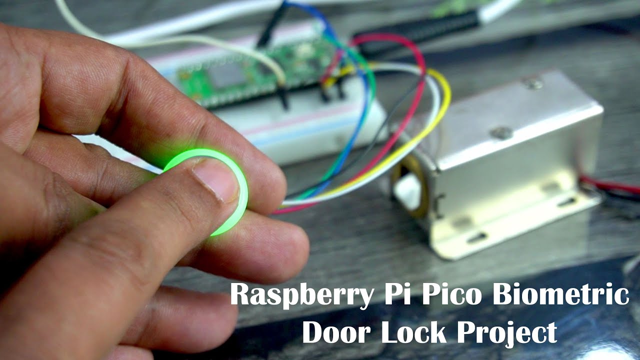 Biometric Fingerprint Door Lock Project using Raspberry Pi Pico | اردو ...