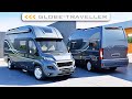 Globetraveller voyager xs miprofil mifourgon avec sa face arrire monocoque