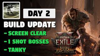 SCREEN CLEAR AND ONE SHOT EVERYTHING | WHIRLING ASSAULT TITAN | Build Update Day 2 | Path Of Exile 2