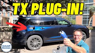 Plug-in 2024 Lexus TX has Style, Range, MPG, & Power INTERIOR TOUR