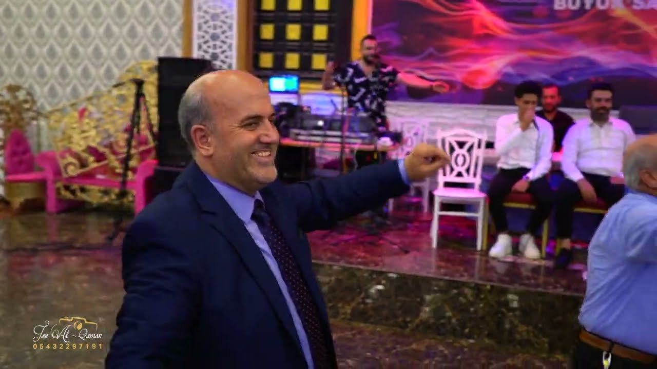 المنشد داوود شعبان زفاف العريسين ( محمد _ مصطفى ) PART 2 استوديو جار القمر