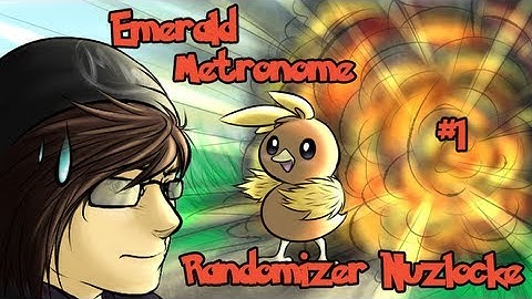 Lets Play Pokemon Emerald Randomizer Metronome Nuzlocke - Part 1
