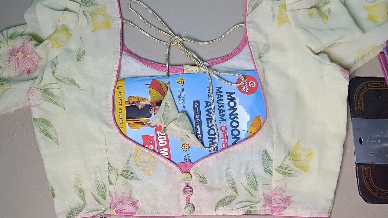 Tranding blause desing || simple blause desing || cutting stitching 