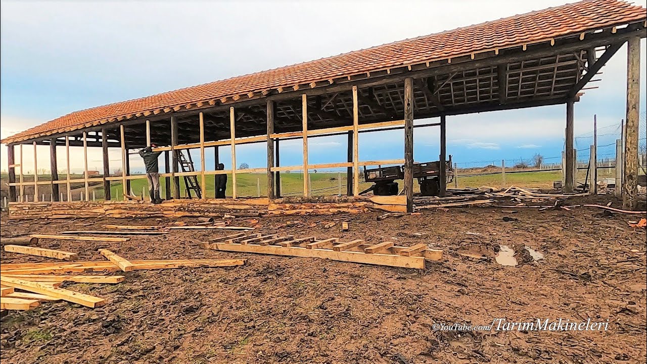 ELEKTRİK DİREKLERİNDEN KOYUNLARA BARINAK YAPTIK !