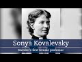 Sonya Kovalevsky – Sweden's first female professor