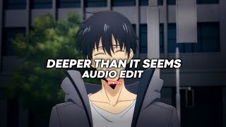 Deeper Than It Seems ~ Jace June [Edit]