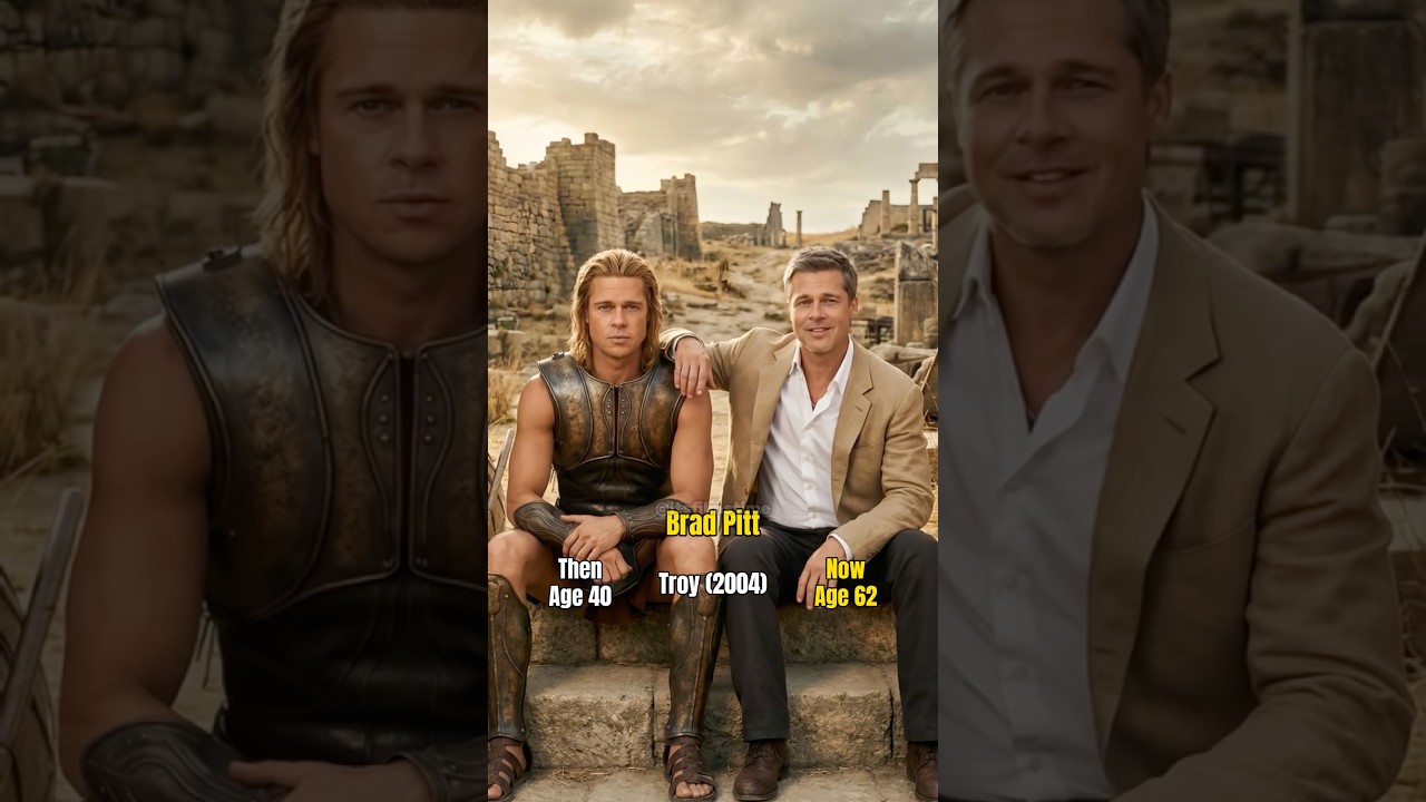 Troy Cast: THEN VS NOW ⚔️🔥