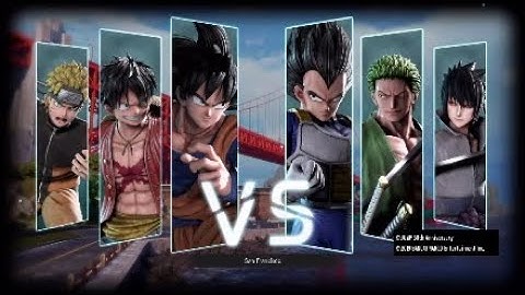 Jump Force Team Goku vs Team Vegeta (CPU vs CPU)